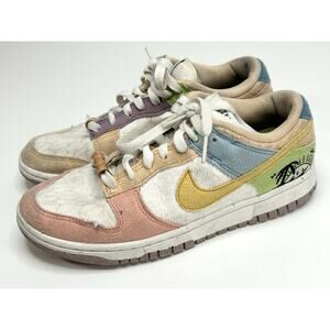 Nike Dunk Low SE 'Sun Club' Multicolor Sneakers Shoes DQ0265-100 Women - Sz 7